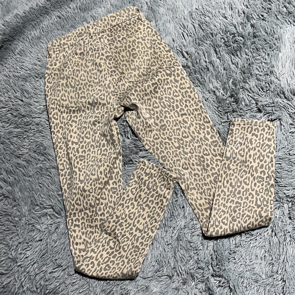 ππPacsun Leopard Print High Waisted Jeggingsππ - Picture 6 of 10